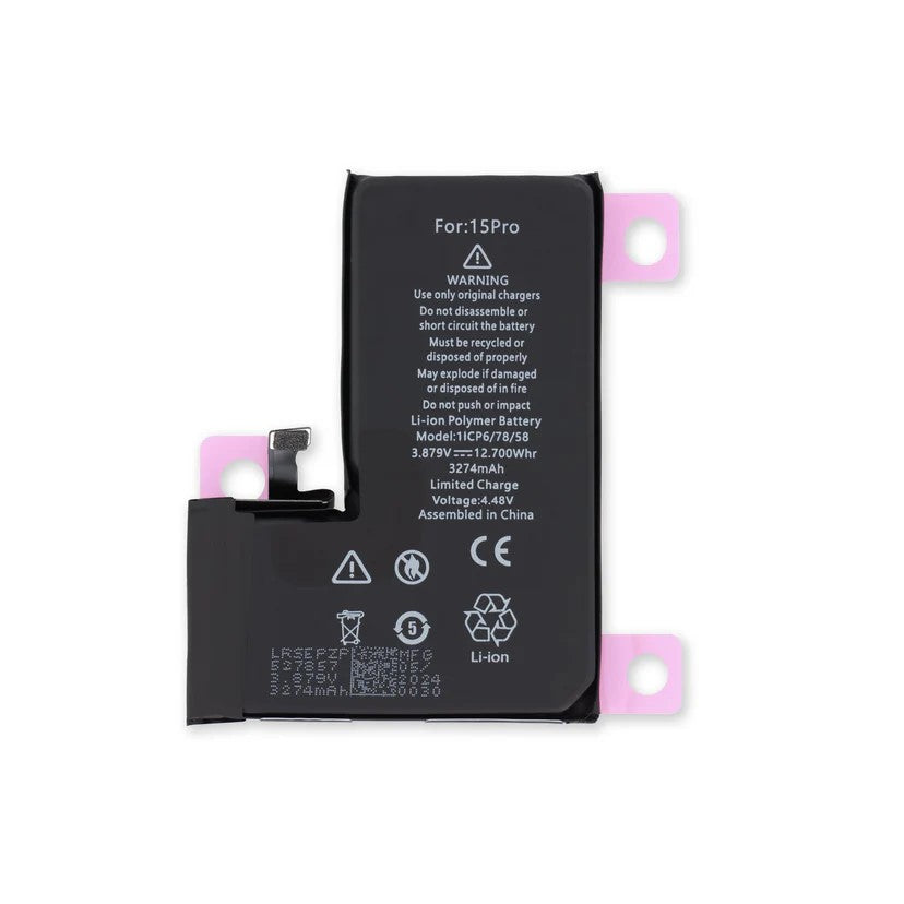 Advantage Plus Battery for iPhone 15 Pro