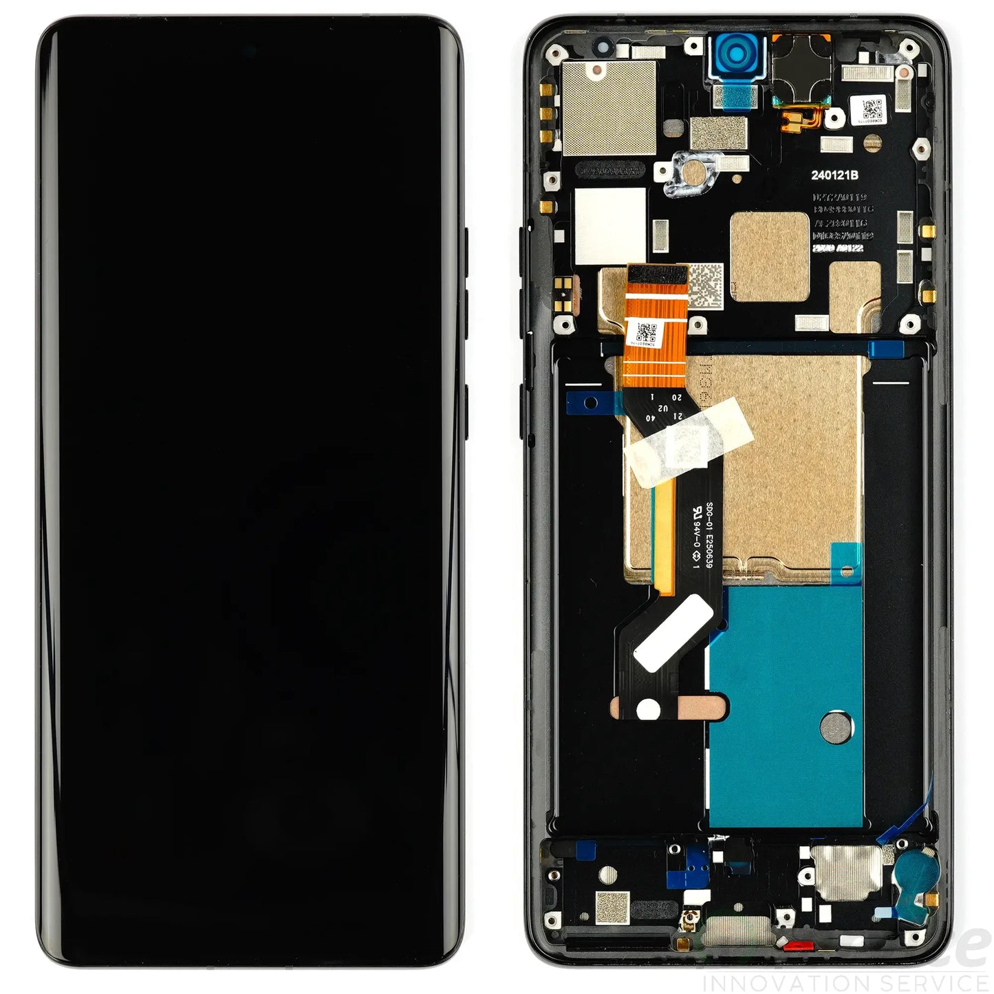 TrueView Display for Motorola Edge 50 Ultra with frame
